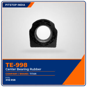 titan 998 center brg. rubber 3118