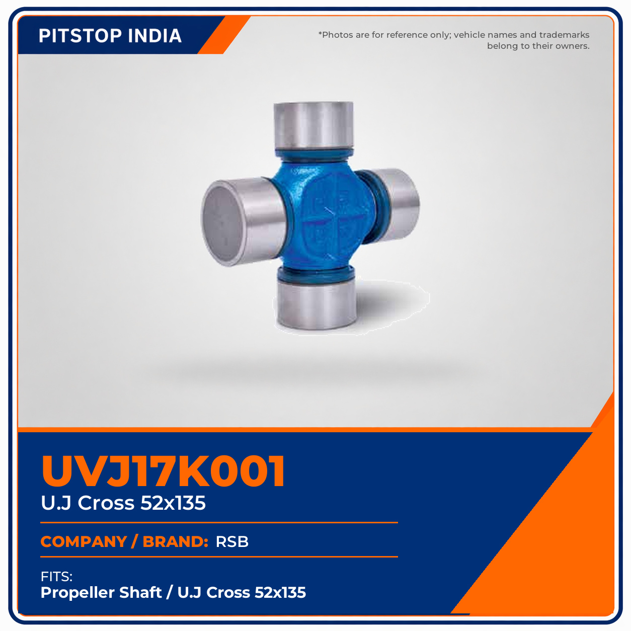 rsb-uvj17k001-u-j-cross-52x135
